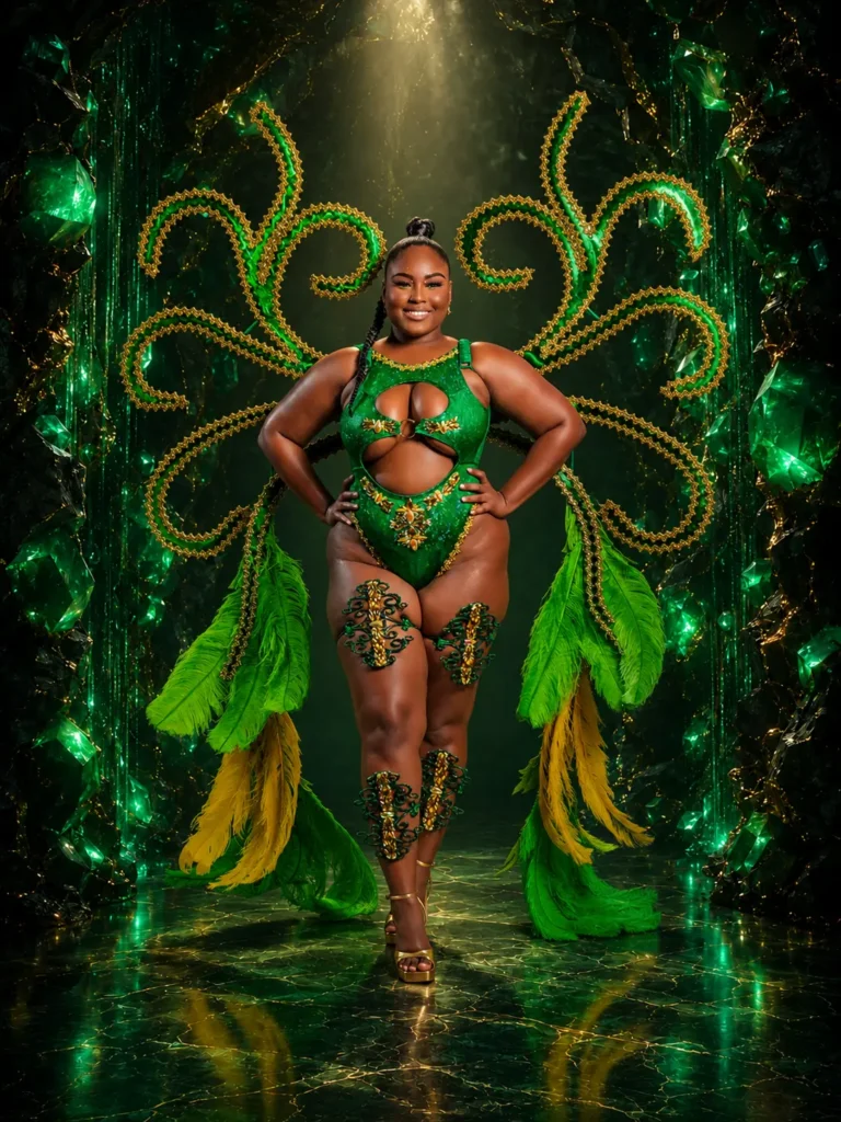 Emerald Desires Curvy