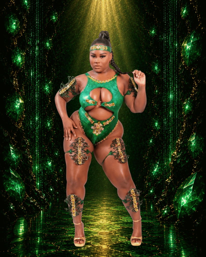 Emerald Desires Curvy
